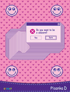 Pisanka D  STREET GOLD MIX, B5 linije, 16 listova, meki uvez