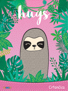 Crtančica STREET GOLD MIX, B5 linije, 16 listova, meki uvez