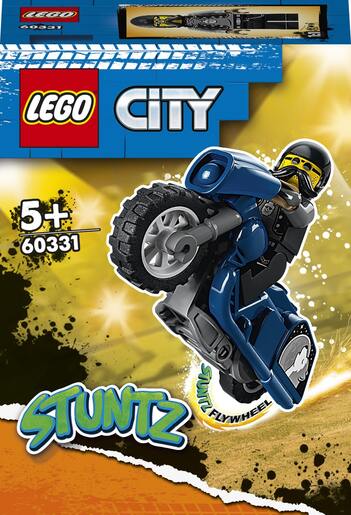 LEGO City Motocikl za vratolomije i putovanja 60331