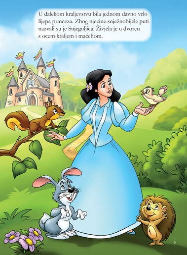 Velika slikovnica Snjeguljica i 7 patuljaka