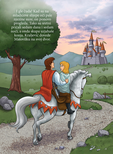 Velika slikovnica Zlatokosa - Matovilka