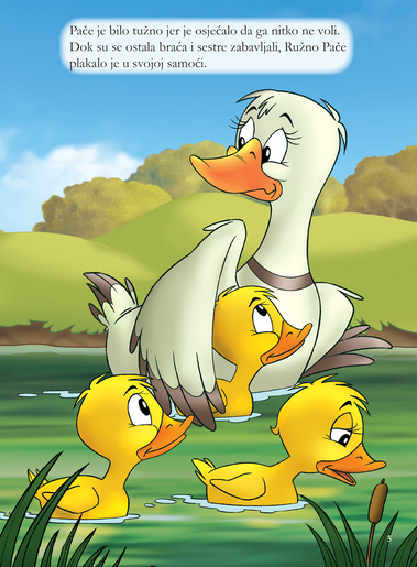 Velika slikovnica Ružno pače