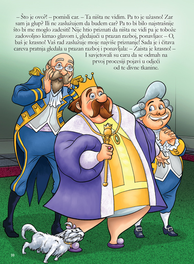 Velika slikovnica Carevo novo ruho