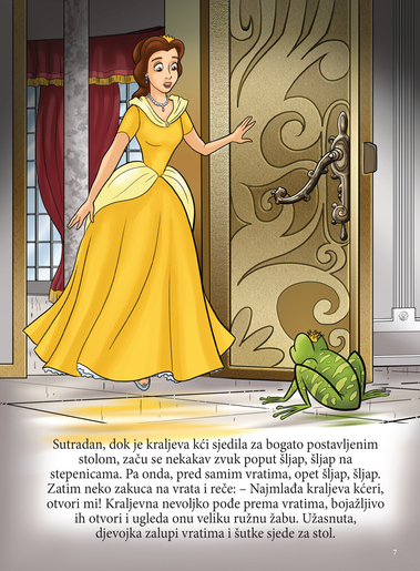 Velika slikovnica Žabac i princeza