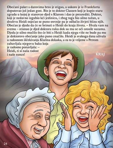 Mala slikovnica Heidi