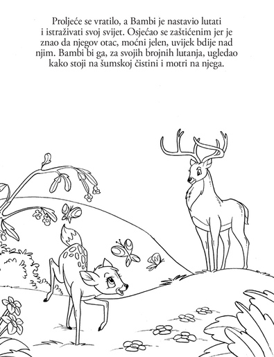 Mala bojanka Bambi