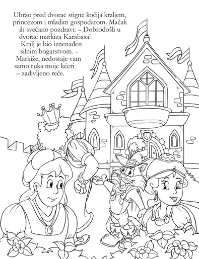 Mala bojanka Mačak u čizmama