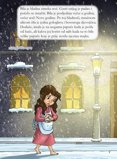 Velika slikovnica Djevojčica sa šibicama