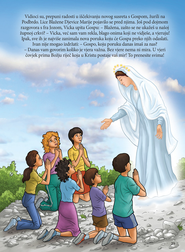 Velika slikovnica Gospa u Međugorju