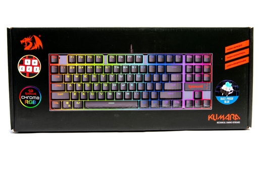 Redragon KUMARA K552RGB-1 RGB, gaming mehanička tipkovnica, blue switches, crna