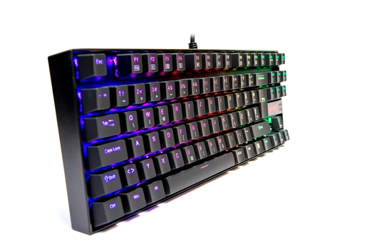 Redragon KUMARA K552RGB-1 RGB, gaming mehanička tipkovnica, blue switches, crna