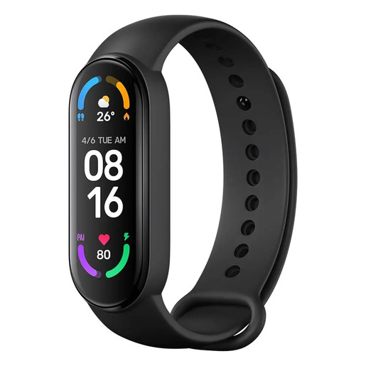 Xiaomi Mi Smart Band 6, NFC, crna, pametna narukvica