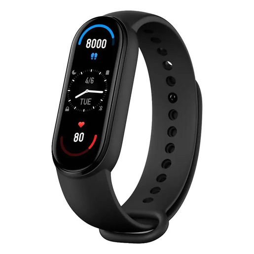 Xiaomi Mi Smart Band 6, NFC, crna, pametna narukvica