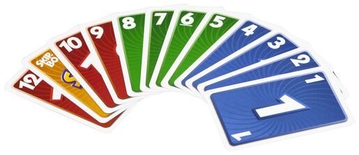 SKIP-BO karte display