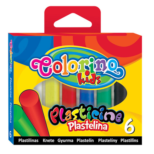 Plastelin, 6 komada, Colorino