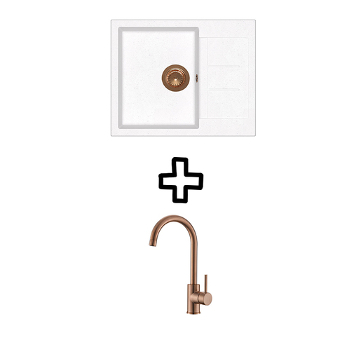 Set Tesa SQT102W + Vida PVD Alba/Bakar