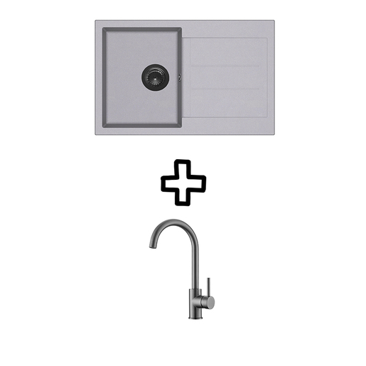 Set Tesa SQT101W + Vida PVD Alumetallic/Grafit