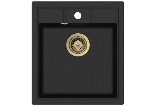 Set Nova SQN100W + Zora PVD Black metallic/Zlato