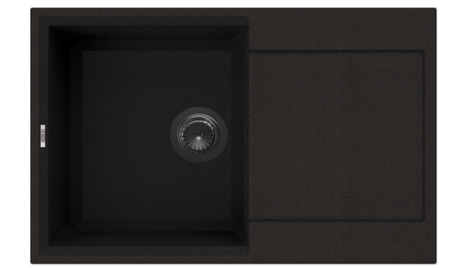 Elleci Easy 300 sudoper + Zora PVD slavina Nero/Grafit