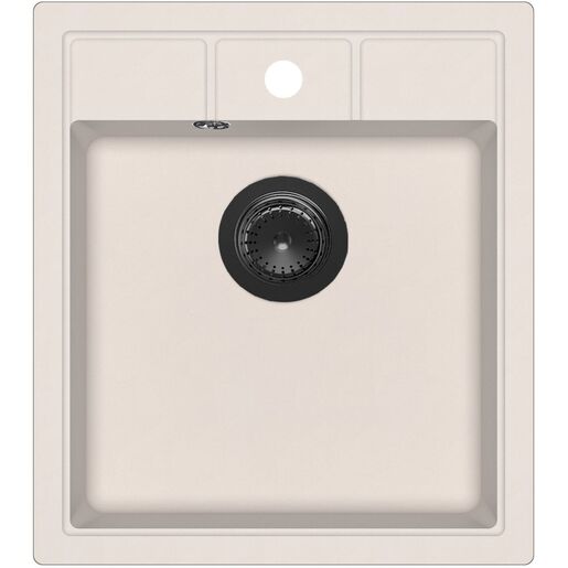 Set Nova SQN100W sudoper + Vida PVD slavina, Silica/Grafit