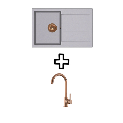 Set Tesa SQT101W + Vida PVD Alumetallic/Bakar
