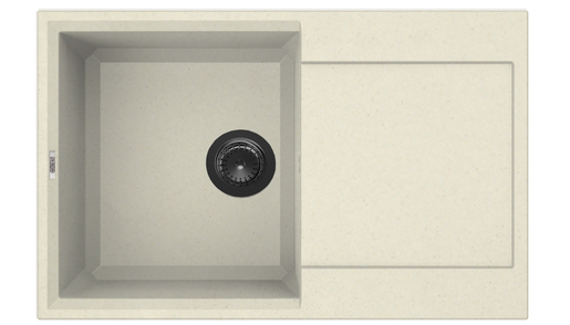 Elleci Easy 300 sudoper + Vida PVD slavine Bianco Antico/Grafit