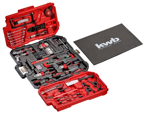 KWB set alata u plastičnom kovčegu 125-dijelni