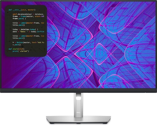 Dell 27" monitor P2723QE, IPS 4K UHD, 60Hz, 8ms, HDMI, DisplayPort, 4x USB, USB-C hub, RJ45, Pivot
