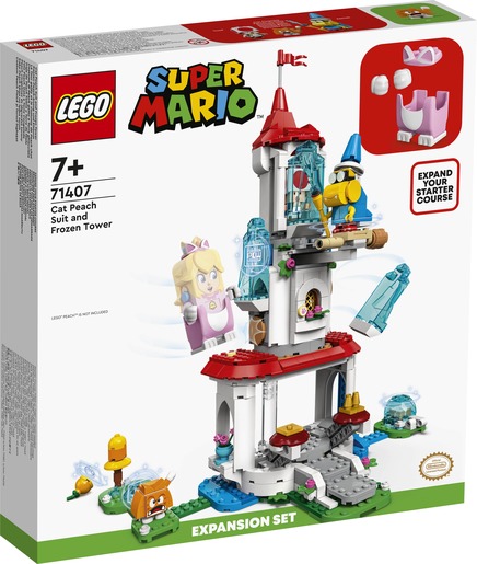 LEGO Super Mario Kostim Cat Peach i ledeni toranj – proširena staza 71407