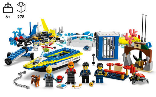 LEGO City Detektivske misije vodene policije 60355