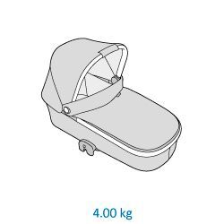 Maxi-Cosi košara Oria, Essential Graphite, siva