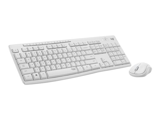 Logitech MK295 Silent Wireless Combo, bežična tipkovnica + miš, bijela, USB (920-009824)
