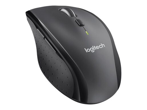 Logitech Marathon M705, bežični miš, Unifying receiver USB, sivi (910-006034)