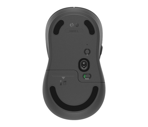 Logitech M650 L, bežični, optički miš, 4000dpi, USB, Bluetooth, crni (910-006236)