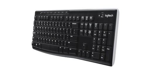 Logitech K270, bežična tipkovnica, crna, Unifying receiver, USB (920-003738)