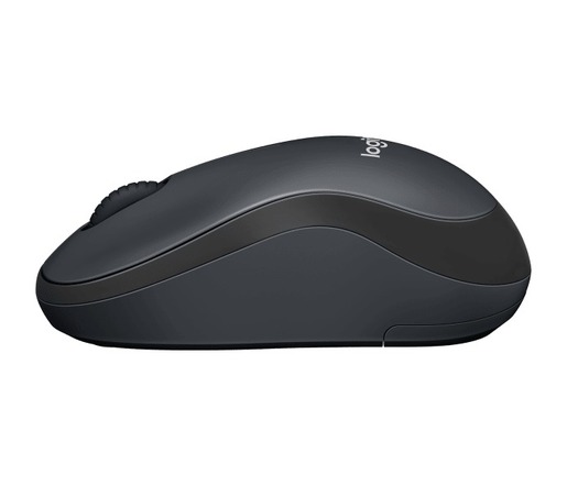 Logitech M220 Silent, optički miš, bežični, crni, USB (910-004878)