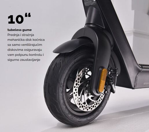 MS ENERGY električni romobil e21, narančasti