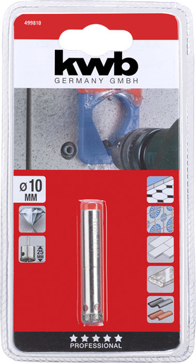 KWB dijamantna kruna za rupe, 10 mm