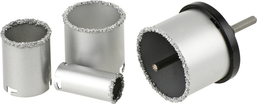 KWB set dijamantnih kruna 33-83 mm, pilot svrdlo