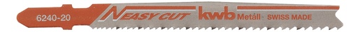KWB EASY-CUT List za ubodnu pilu, 100/75 mm, BIM, za metal, fini, 2/1