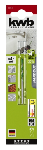 KWB AKKU-TOP svrdlo za granit, 4 mm