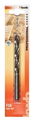 KWB svrdlo za tvrdo drvo, 10 mm, HSS
