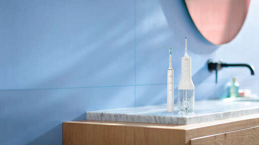 Philips Sonicare bežični oralni tuš Power Flosser HX3866/41 + četkica Sonicare Diamond Clean White