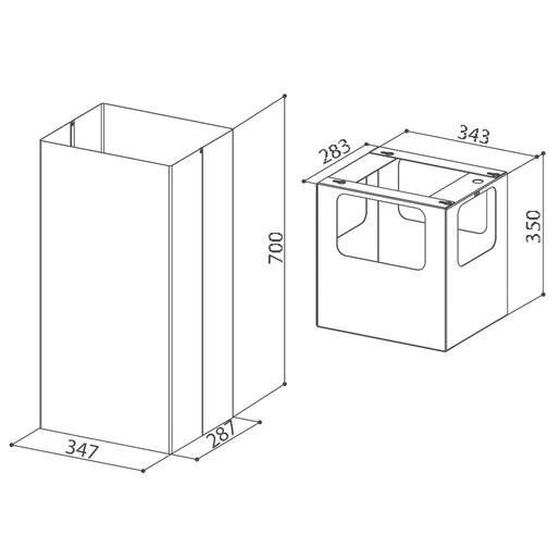 Faber Dimnjak kit Isola H700 X – 112.0157.268