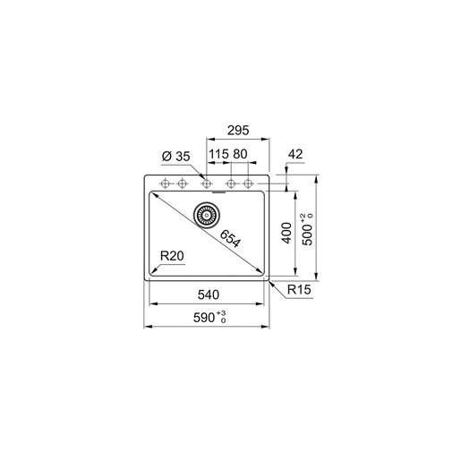 Franke MRG 610-54 FTL