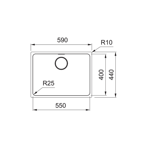 Franke Mythos - MYX 110-55