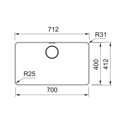 Franke Mythos MYX 210-70