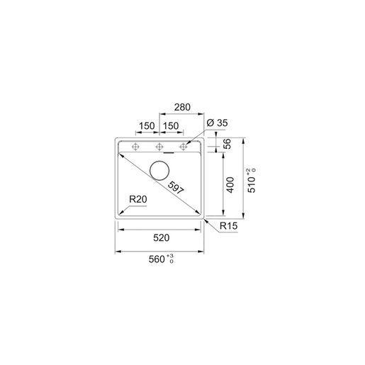 Franke MRG 610-52 TL A