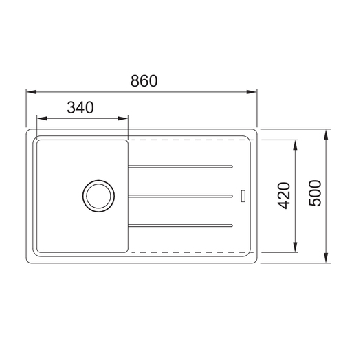 Franke Basis BFG 611-86 A