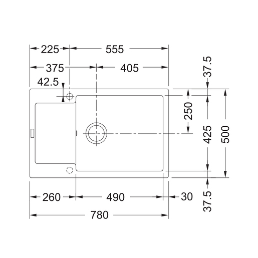 Franke MRG 611-78 XL